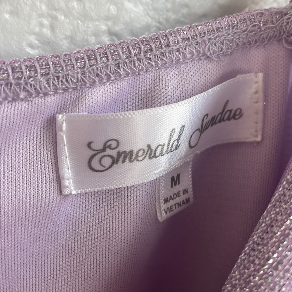 Light purple glitter Dress - Picture 5 of 9